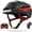Black M, variant on LIVALL EVO21 Smart Bike Helmet with LED Turn Signals & Brake Lights, Ultra-Lightweight (0.77lbs/350g) Aerodynamic Bicycle Helmet, Auto On/Off, IPX5 Waterproof - Black, Size Medium (21-22")