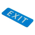 thumbnail image 3 of Uxcell 9"x3" EXIT Sign Acrylic Self Adhesive Door Sticker Wall Mounting Sign Blue, 3 of 5