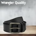 thumbnail image 7 of Wrangler Men's Pebble Leather Belt, 38mm Casual Waist Belt for Jeans, Father's Day Gifts, 7 of 7