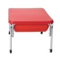 thumbnail image 2 of Children's Factory Grande Table Sensorielle d'Intérieur et d'Extérieur avec Couvercle, Rouge, 2 of 9