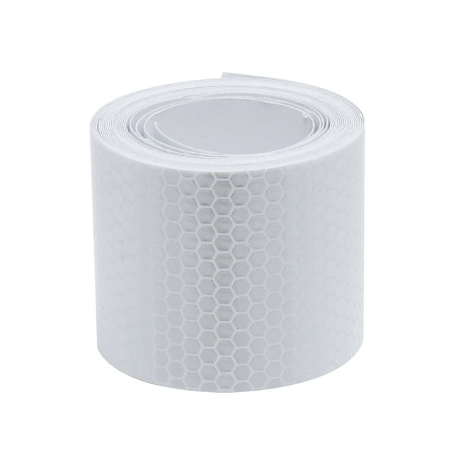 Car Safety Reflective Glow In The Dark Warning Tape Reflective Strip(Silver)