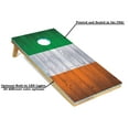 thumbnail image 2 of Tailgating Pros Regulation Cornhole Boards Flag Set - Includes 8 Bean Bags, Carrying Cases, and 4'x2' Corn Hole Toss Game - Optional LED Lights, 2 of 6