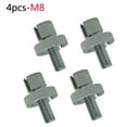 4pc 8mm Universal Motorcycle Brake Clutch Cable adjust bolt with lock ...