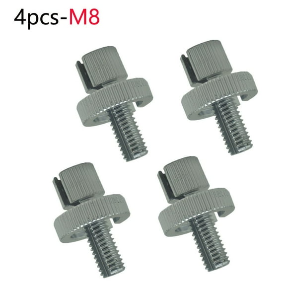 4 Pcs 8mm Universal Motorcycle Brake Clutch Cable adjust bolt with lock nut