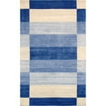 thumbnail image 5 of Pasargad Home Gramercy 8' x 10' Hand-Loomed Silk and Wool Blue Rug, For Indoor Space and all Age of Group, 5 of 5