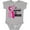 AC-Heather Grey, variant on Inktastic Breast Cancer Awareness I Support My Mom with Pink Ribbon Boys or Girls Baby Bodysuit