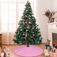 thumbnail image 7 of Yiaed Rose Red Print Christmas Tree Skirt , Tree SkirtsTree Mat for Christmas Winter Holiday Indoor Decorations-48", 7 of 7