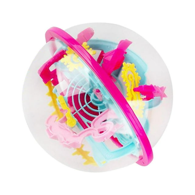 Laberinto 3D con forma de bola, regalo de vacaciones, rompecabezas, cubo giratorio para niños de 5 años en adelante 110 niveles