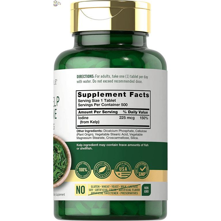 Kelp 2024 iodine supplement