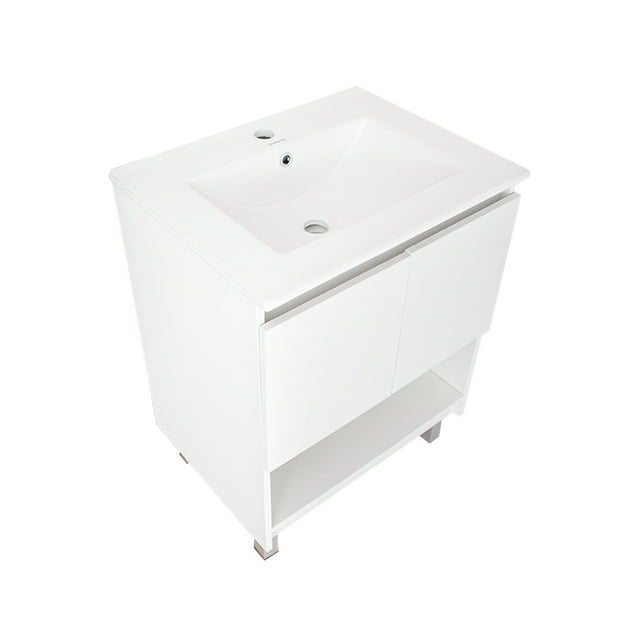 MUEBLE PARA BAÑO CON LAVABO DE CERAMICA MARCA GRAVITA