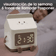 thumbnail image 2 of Reloj Despertador Digital Con Temporizador Y Alarmas Belug, Marrón claro, 2 of 5