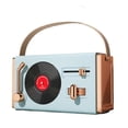 thumbnail image 1 of Bluetooth-compatible Old Fashioned Classic Vinyl Record Player Style Retro Wireless Speaker, 1 of 5