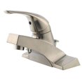 thumbnail image 1 of Pfister LG142600K Pfirst Series Single Control 4 Inch Centerset Bathroom Faucet in Brushed Nickel Water-Efficient Model, 1 of 1