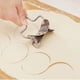 thumbnail image 5 of Prensa de masa de acero inoxidable, cortador de masa para dumplings, molde para dumplings, herramienta para cocinar raviolis y repostería., 5 of 5