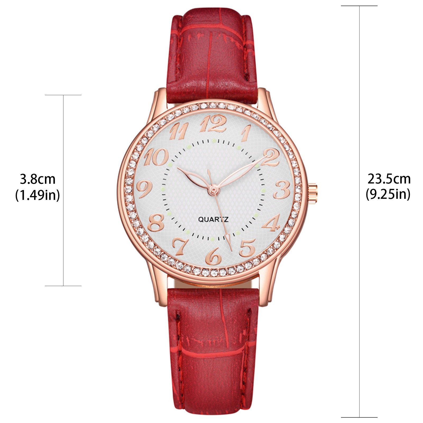 amousa Watch Ladies Diamond Luxury Watch Fashion Belt Watch - image 3 of 3