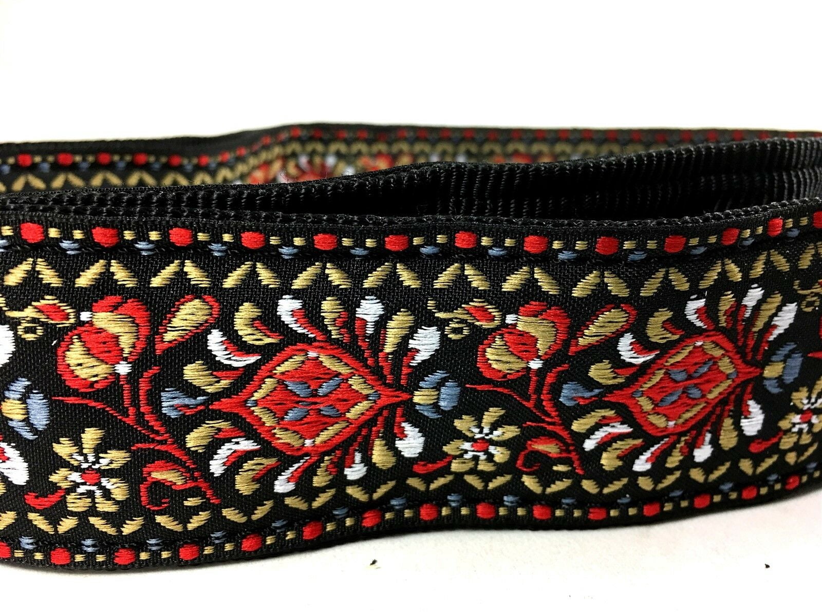 Lock-It Guitar Strap - Classic Woven, Persian