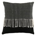 thumbnail image 1 of Funda de almohada de macramé, funda de cojín de bohemio tejida para cama, sofá, sofá, decoración para el hogar, cómodas de almohada con Negro 45x45cm Sunnimix funda de cojín decorativa, 1 of 7