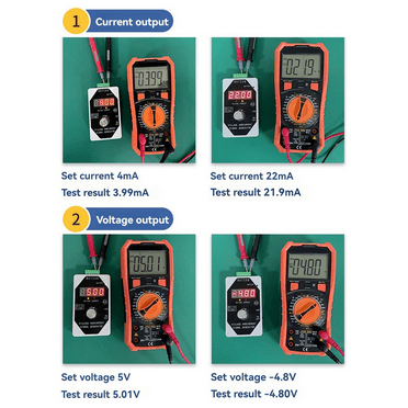 TOP! Multifunction Signal Generator 4-20mA Current Voltage Temperature RTD Thermocouple Handheld Process Calibrator