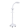 thumbnail image 1 of Lámpara Lupa Pedestal 8x Para Estetica Belleza Profesional blanco, 1 of 5