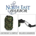 thumbnail image 2 of NEH Hammock, Portable 2 Person Camping Hammock, Portable Hammock for Two with Carabiners and Pre-Attached Bag, Two Person Hammock Camping Fun, Great Camping Accessories (Camo/Camouflage), 2 of 5