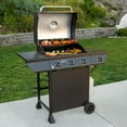 thumbnail image 5 of Nexgrill 3-Burner Propane Gas Grill with Side Burner, 52,000BTUs, 418 SQ. In. Cooking Space, BBQ Grill with Durable Steel Lid & Control Panel for Outdoor Cooking, Patios, and More - 720-0925S, 5 of 8