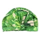 thumbnail image 5 of Ounissouiy Gorros de ducha Estampado de flores Impermeable Lazo elástico Baño grueso Ajustable Colorido Rizado Sombrero Baño Barbero Cocotero Árbol de coco 2piezas Ounissouiy CBP385845, 5 of 6