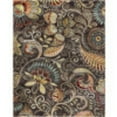 thumbnail image 3 of Capri Transitional 9' x 12.6' Brown and Beige Polypropylene Indoor Area Rug, 3 of 8