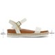 thumbnail image 3 of Sandalia DREAM PAIRS 9.5 Blanca PU Alpargata Flatform, 3 of 6