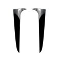 thumbnail image 1 of Car Rear Behind Window Spoiler Side Strip Cover Exterior Refit Kit For X3 F25 2011-2017, 1 of 5