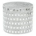 thumbnail image 1 of Plastic Imitation Diamonds Hollow Mesh Rhinestones Ribbon Wrap for Wedding Decor DIY Clothing, 1 of 6