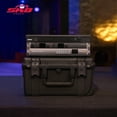 thumbnail image 5 of SKB iSeries 3U Shallow Fly Rack, Waterproof Polypropylene Hard Case for Storage, 9 Inch, 5 of 12
