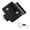 Black, variant on Xirurus Polished Chrome RV Entry Door Lock Zinc Alloy Mechanical Latch Replacement Kit with 2 Keys for Travel Trailer Campers Motorhome Cargo Hauler (4.8 x 4.3 x 2.1 inches / 12.1 x 11.0 * 5.4 cm)