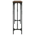 thumbnail image 3 of vidaXL Console Table Brown Oak 180x23x75 cm Engineered Wood, 3 of 5