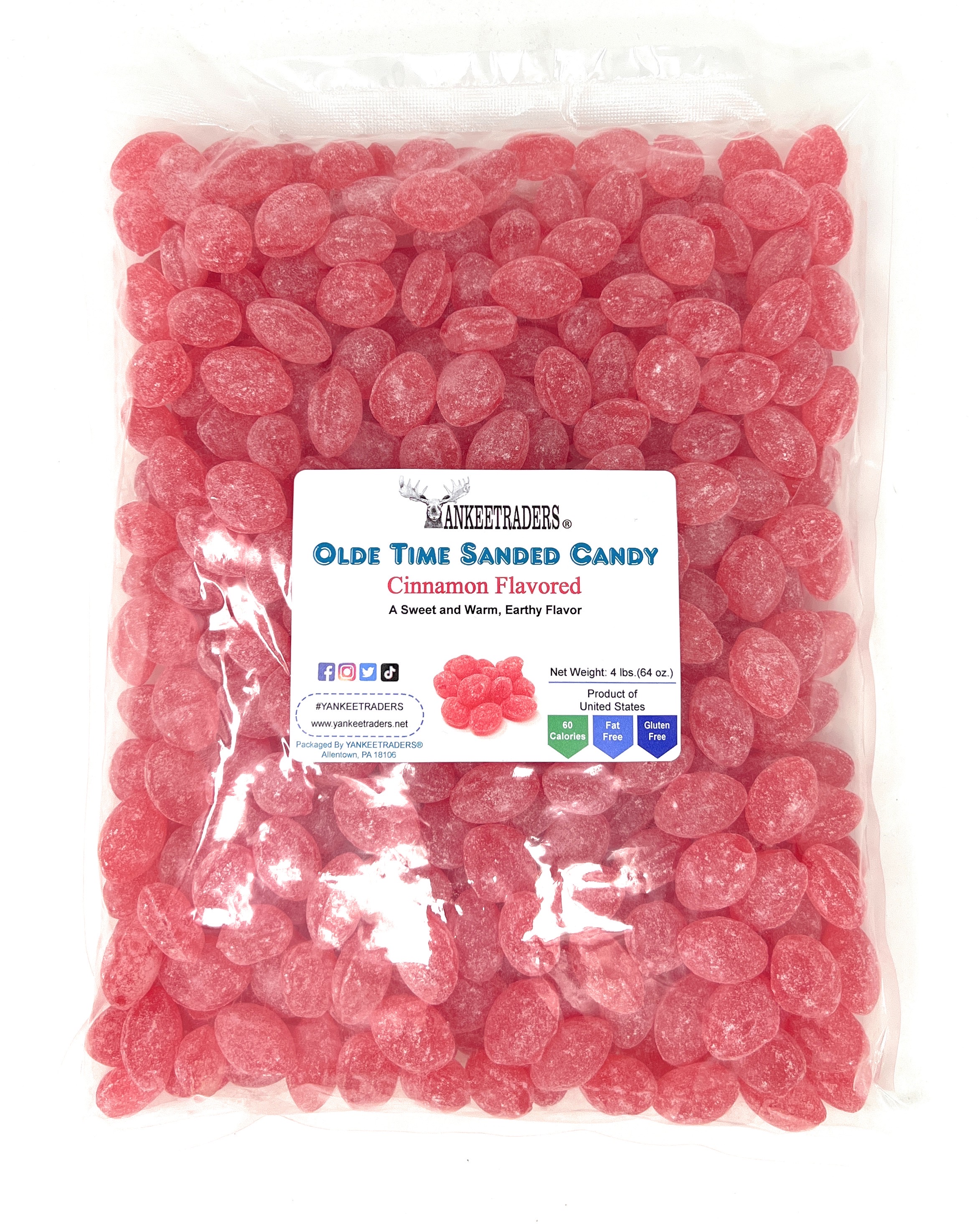 Olde Time Cinnamon Sanded Candy Drops 4 lbs.