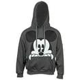 thumbnail image 2 of Hoodie Mickey Mouse Peeking Pullover Sweatshirt, 2 of 2