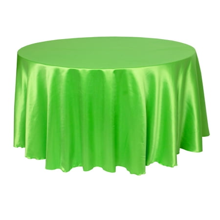 

Ultimate Textile (5 Pack) Herringbone - Fandango 114-Inch Round Tablecloth Lime Green