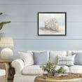 thumbnail image 2 of Stupell Industries Curved Blended Seashell Black Framed Floater Canvas Wall Art design by JJ Design House LLC, 17 x 21, 2 of 9