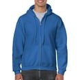 thumbnail image 4 of Gildan Heavy Blend  Adult Full Zip Hooded Sweatshirt Top, 4 of 5