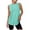 Green, variant on Vivianyo HD Women's Sleeveless Side Slit Tank Top, Curved Hem Casual Tunic for Women, Women's Black, Sizes S-2XL