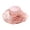 Pink, variant on Sun Hat Floral Design Sparkling Buckle Curved Brim UPF 50+ Wide Brim Beach Hat For Travel Wedding Garden Party Bag for Beach Women