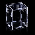 thumbnail image 1 of Reptile, Spider, Lizard, Scorpion Habitat with Anti-Escape Design Transparent Acrylic Insect Feeding & Breeding Enclosure, 1 of 5