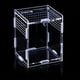 thumbnail image 1 of Comedero para insectos, caja de cría de acrílico transparente, caja de reptiles de acrílico, terrario de hábitat de acrílico, para reptiles, arañas, lagartos y escorpiones, diseño, 1 of 5