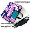 thumbnail image 3 of ZICANCN Laptop Case 14 inch, Abstract Pastel Tulip Work Shoulder Messenger Business Bag for Women and Men, 3 of 7