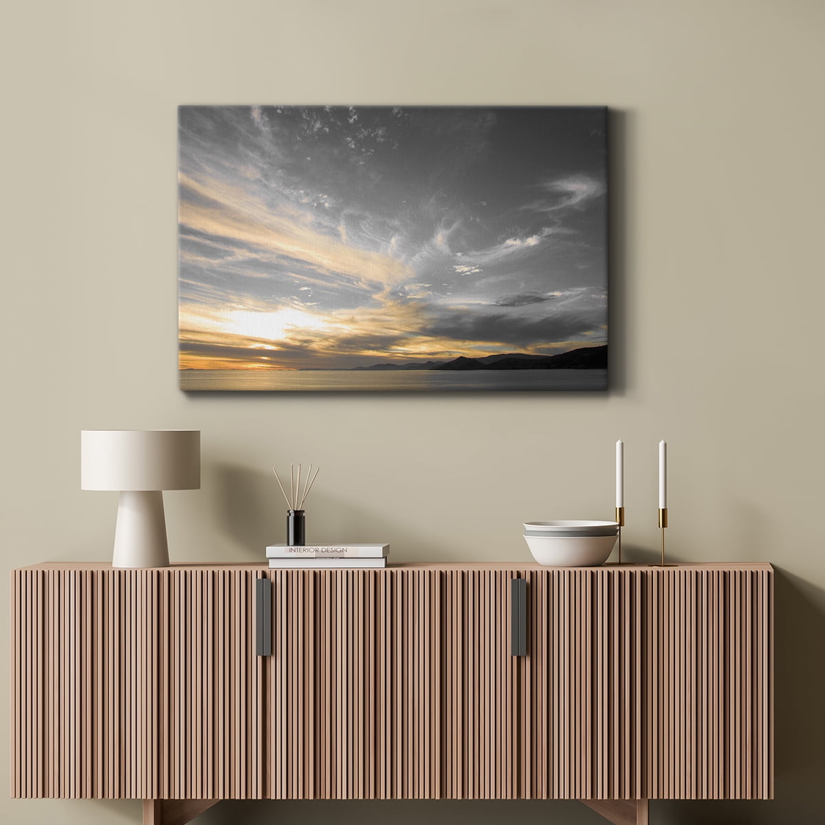 Wexford Home Sky Above Premium Gallery Wrapped Canvas, 18" x 27" - Ready to Hang