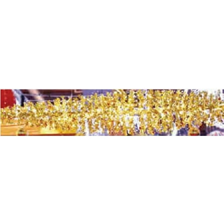 9' LED Lighted Gold Manhattan Lightspray Commercial Display Decoration