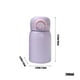 thumbnail image 3 of Vaso Térmico de Acero Inoxidable 304, Aislamiento Al Vacío de Doble Pared, Tapa Flexible, Minitaza Portátil para Estudiantes, Tamaños de 355 Ml y 473 Ml, Beige, Rosa, Verde y Morado., 3 of 6