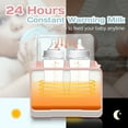 thumbnail image 6 of Sejoy Double Bottle Warmer, Fast Baby Food Heater for Breastmilk & Formula, Steam Sterilize, Pink, 6 of 8