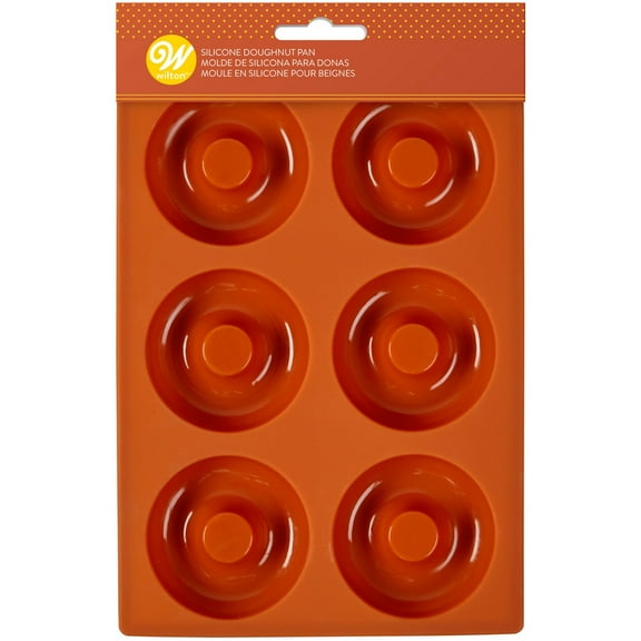 Wilton Silicone Bakeware, 6 Cavity Doughnut Pan, 2105-4360