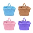 thumbnail image 7 of RUISINERY Removable Kids Bicycles Basket Colorful Bike Front Handlebars Storage Basket for Front Bicycles Mounting, 7 of 7