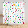 thumbnail image 5 of Tchckioa Shower Curtain for Bathroom,Waterproof Hooks Bath Curtain,Multicolor,47x64, 5 of 6